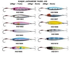 Effe Japanese Yasei 60 gr Jig Kaşık Suni Yem Balık