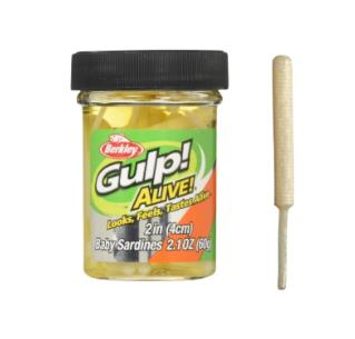 Berkley Gulp Alive Baby Sardine Glow Sahte Yemi