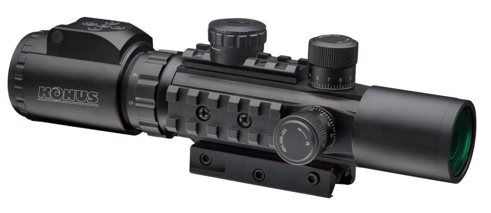KONUS PRO AS-34 2-6X28 TÜFEK DÜRBÜNÜ