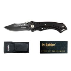 Spider Paslanmaz Kilitli Çakı E014LBK