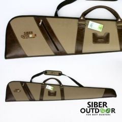 Siber Outdoor Av Tüfeği Kılıfı Deri Açık Kahve