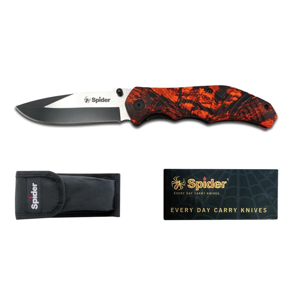 Spider Paslanmaz Bel Klipsli Çakı E237EWB-3