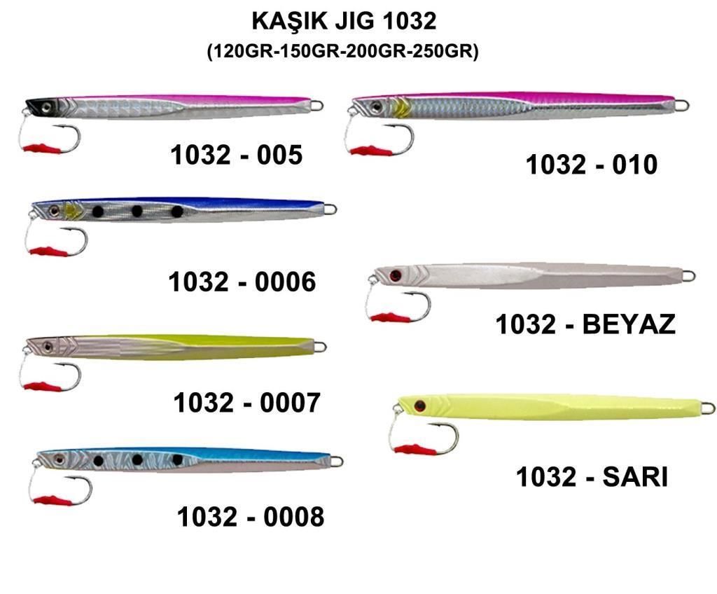 Effe 1032 Jig 150 Gr Suni Yem Maket Balık