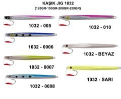 Effe 1032 Jig 150 Gr Suni Yem Maket Balık