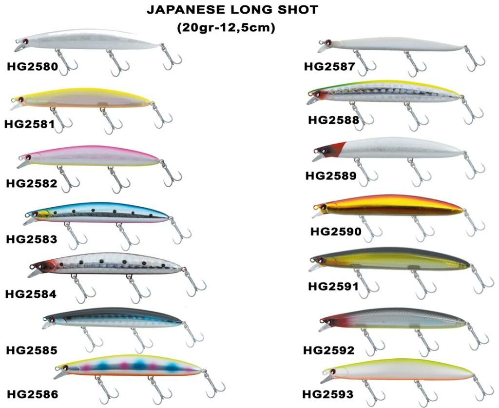 Japanese Long Shot Suni Yem Maket Balık 12.5Cm 20Gr
