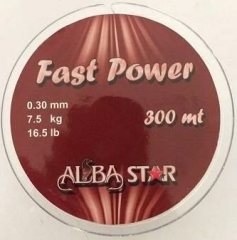 Albastar Fast Power 300 Mt 0.30 mm Misina