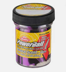 Berkley PowerBait Natural Scent Alabalık Yemi Pembe Solucan
