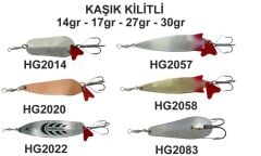 Effe Dişli Avcı Balık Kilitli Kaşık Döner Meps 17 Gr
