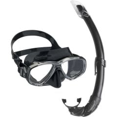 Cressi Perla Maske Mexico Şnorkel Seti Black