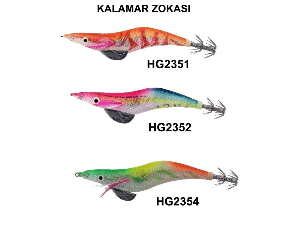 Effe Kalamar Zokası Işıklı Maket Balık 3 gr