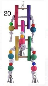 Papağan Tünek Oyuncağı Kuş Tüneği 20