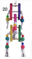 Papağan Tünek Oyuncağı Kuş Tüneği 20