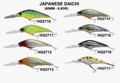 Effe Japanese Daichi Suni Yem Maket Balık 6 cm 6.8 gr