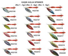 Effe Kaşık Aglıa Spınner Yaprak Meps No:3 - 6 Gr
