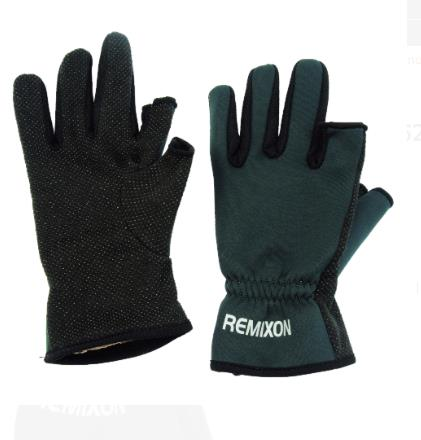 Remixon Neopren Kesik Parmak Eldiven L