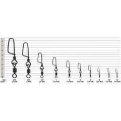 Effe Rolling Swivel Coastlock Snap Fırdöndü