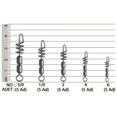 Effe Rolling Swivel Double Fırdöndü
