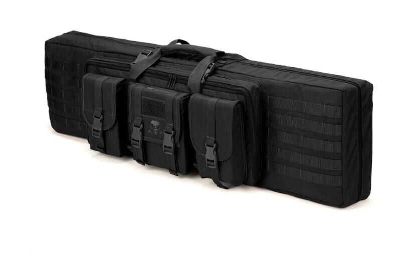 D-Tac Tüfek Taşıma Çantası(Çift Tüfek) 110 Cm MİLTEC Model Siyah