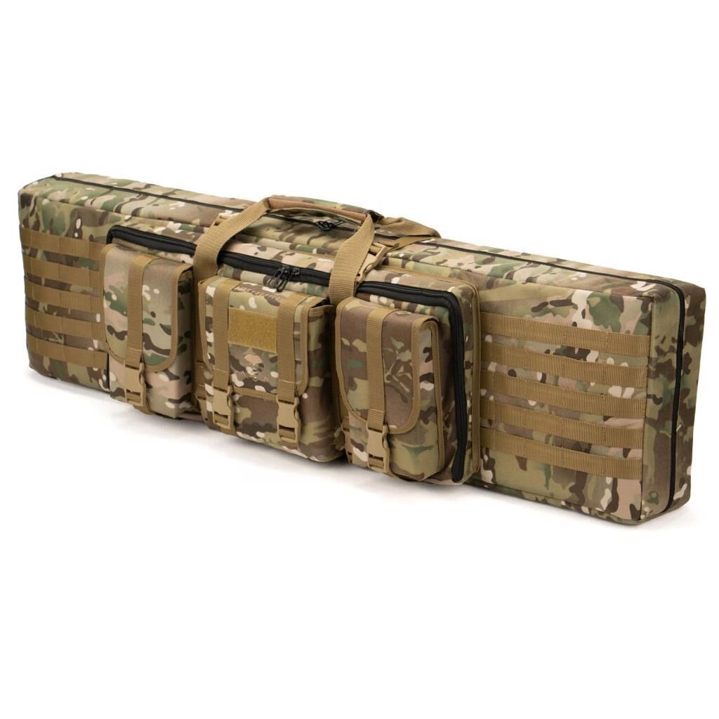 D-Tac Tüfek Taşıma Çantası(Çift Tüfek) 130 Cm MİLTEC Model Kamuflaj